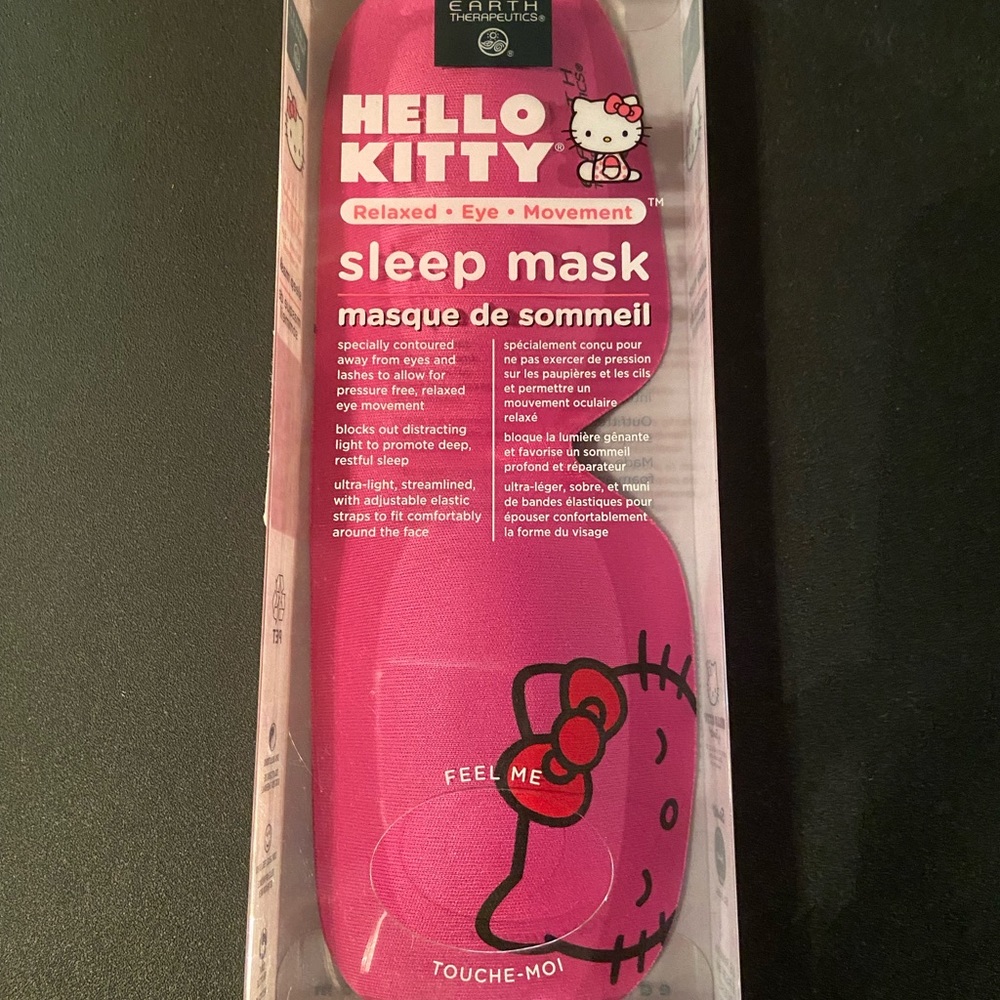 Earth Therapeutics Hello Kitty sleep mask